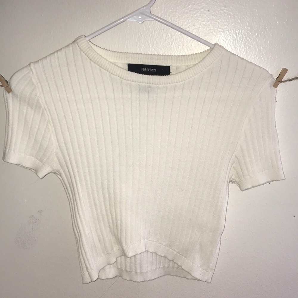 Ribbed Crop Top